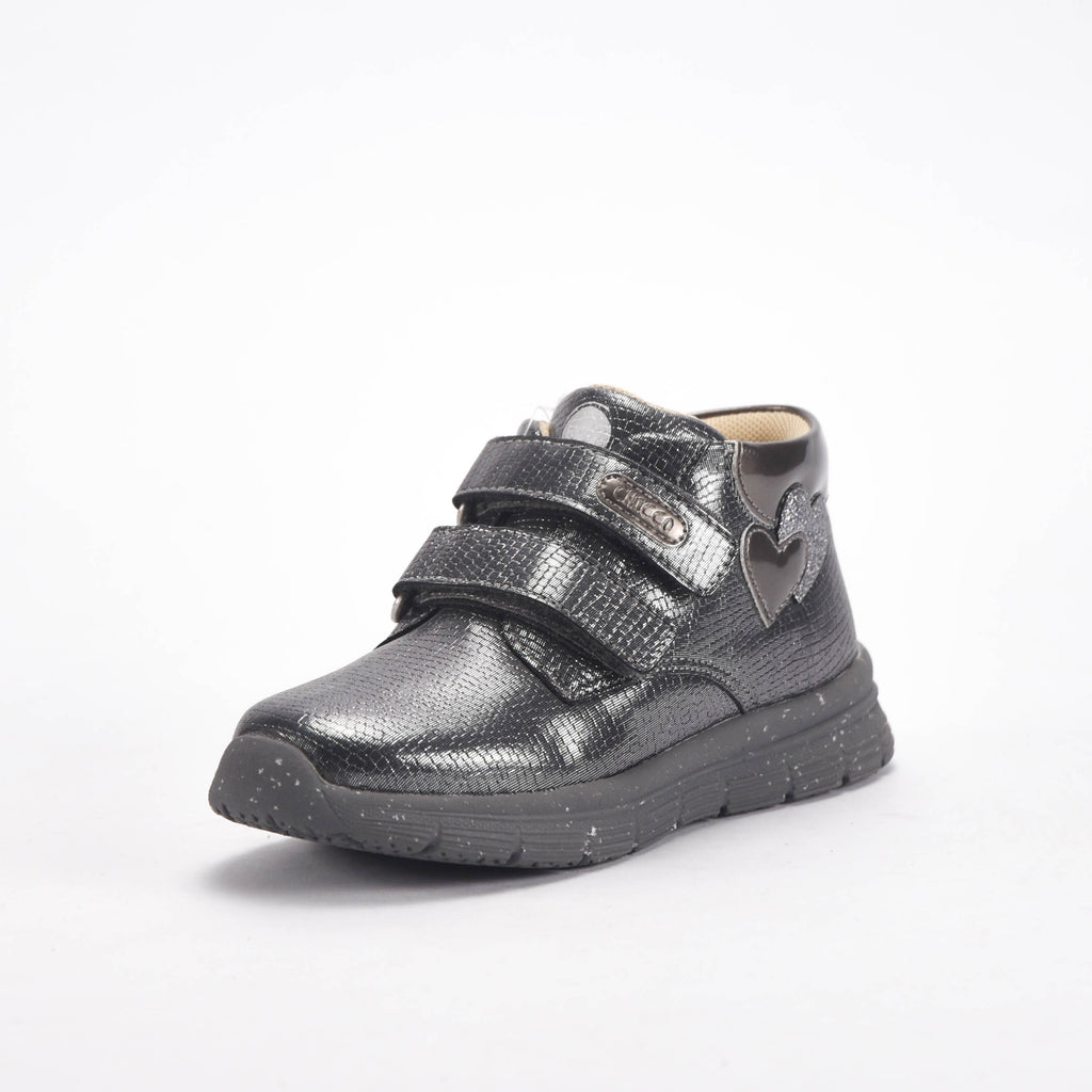 Chicco Bottines Métallisées à Scratch Fille