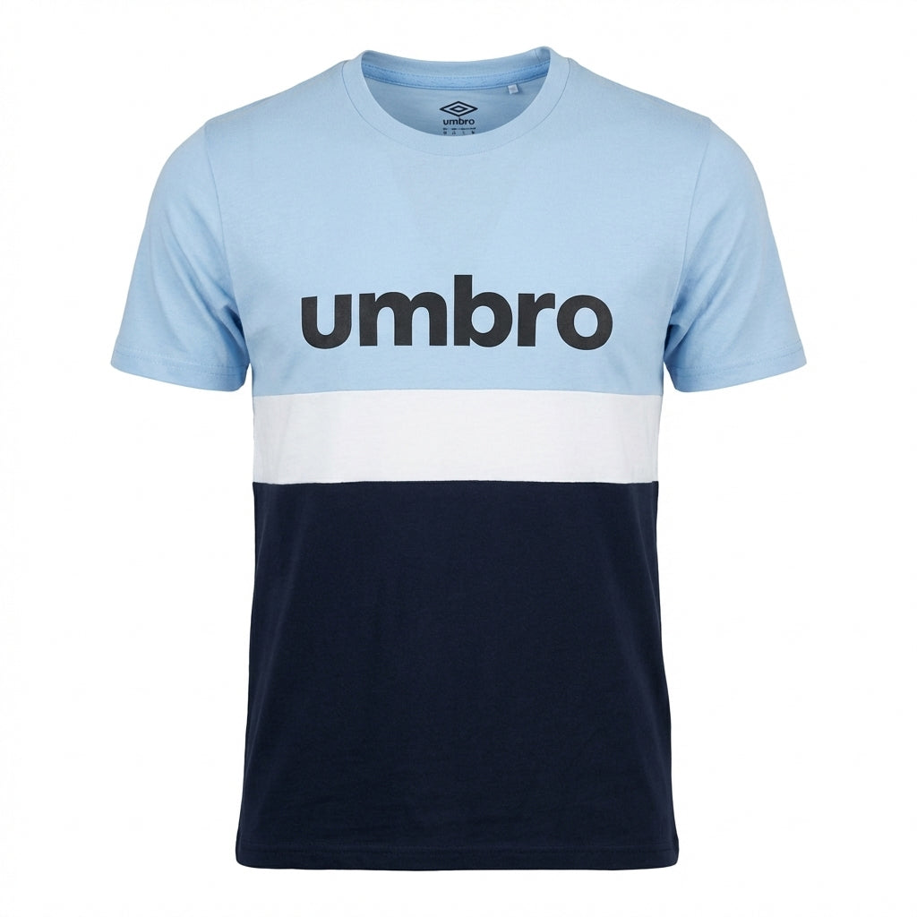 Umbro T-shirt à Logo Tricolore Homme