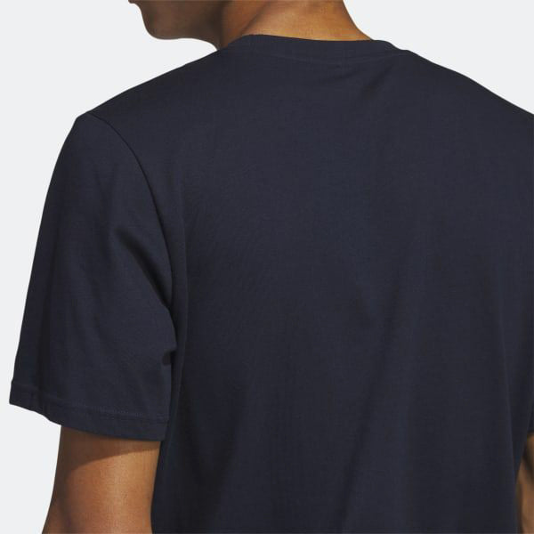 Adidas T-shirt Sportswear Logo Graphique Rose Homme