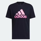 Adidas T-shirt Sportswear Logo Graphique Rose Homme