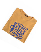 T-shirt MOUTARDE 2 *GOOD VIBES ONLY *