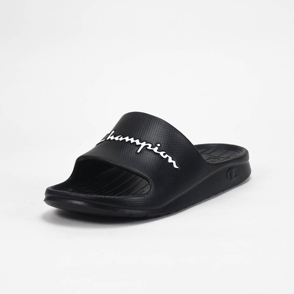 Champion Claquettes Logo Noir Confortable Homme
