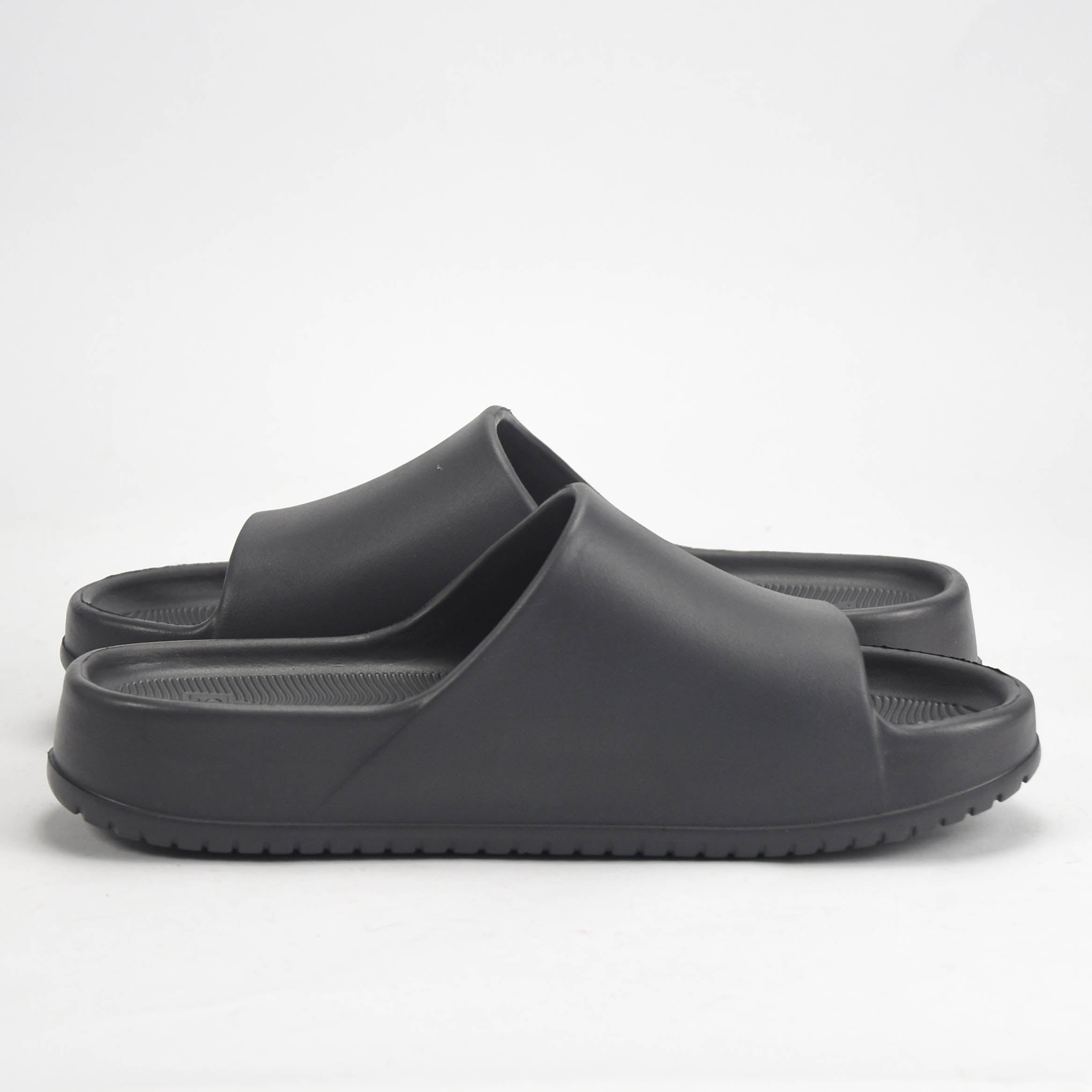 Peak Claquettes Slippers Confortables Gris Homme
