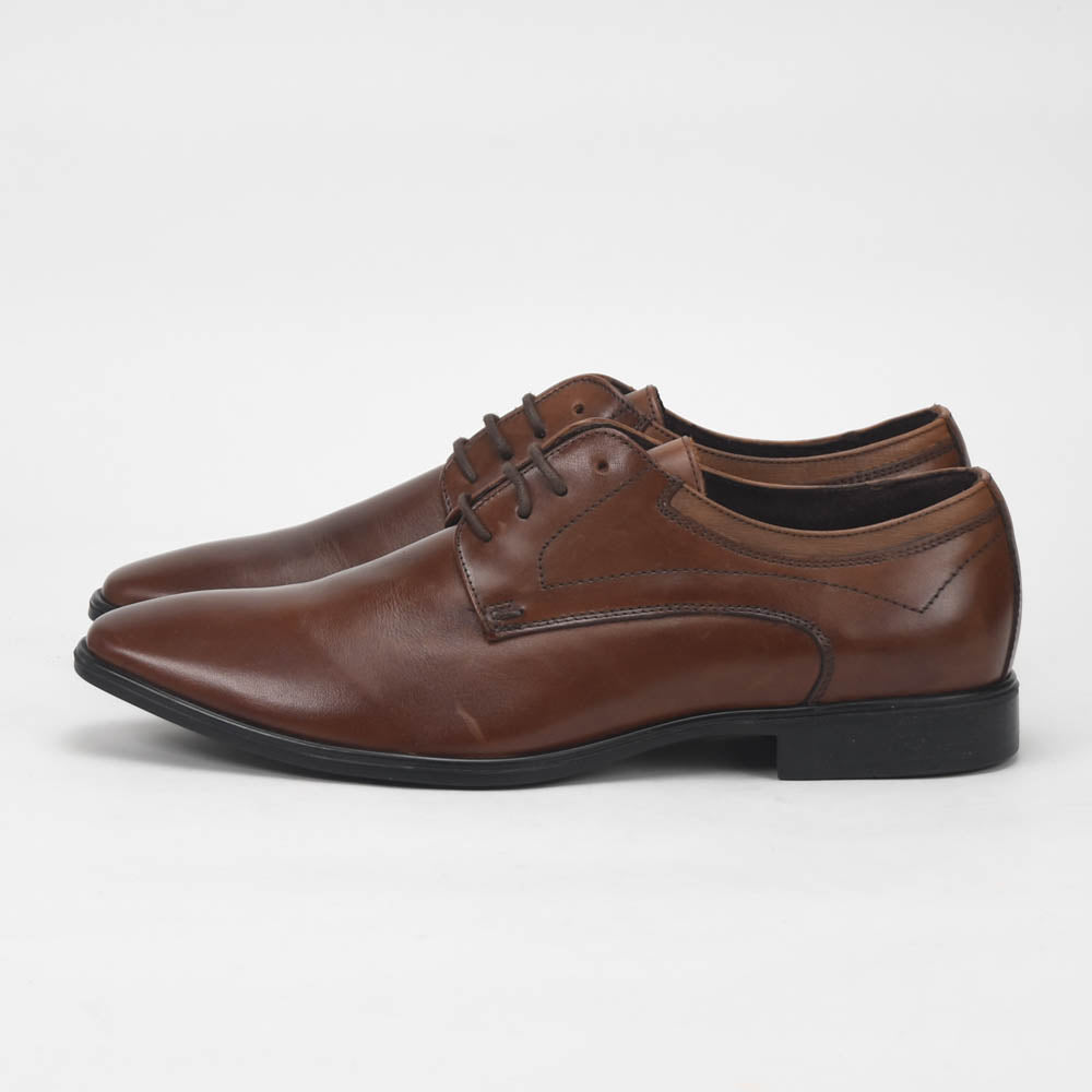André Chaussures de Ville Cuir Marron Homme