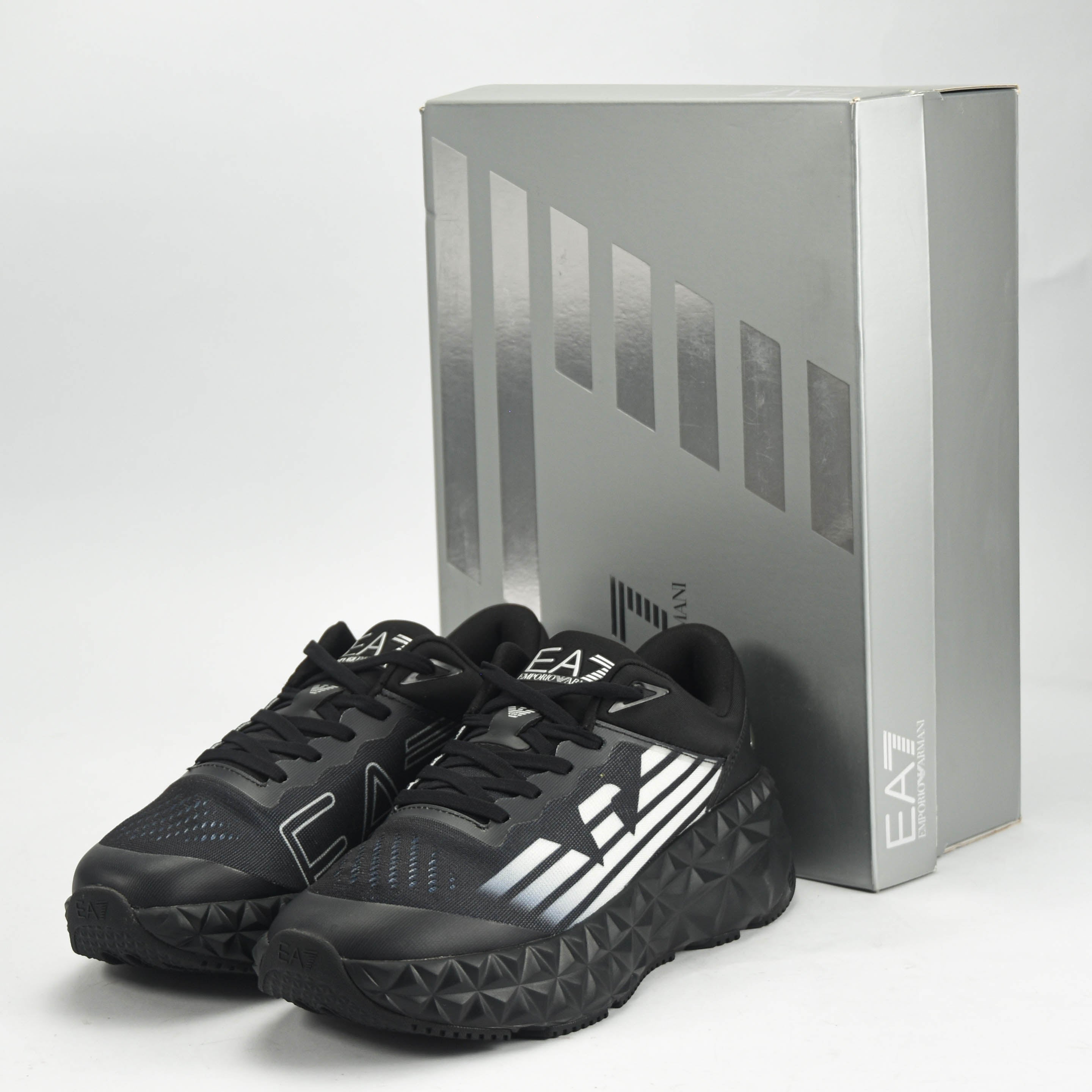 EA7 Emporio Armani Baskets Sportives Noir Homme