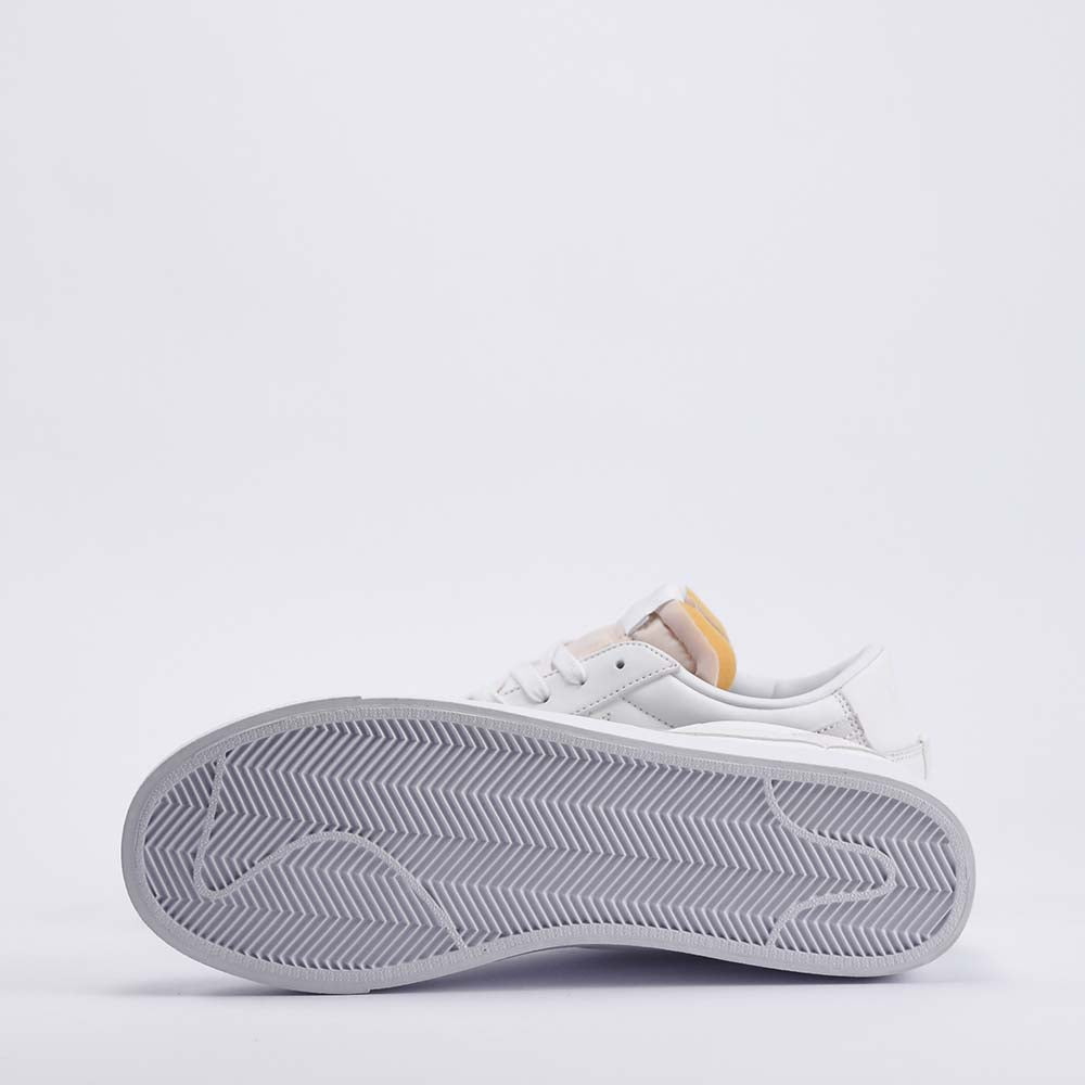Nike Blazer Low Sneakers Cuir Blanc Classique Homme