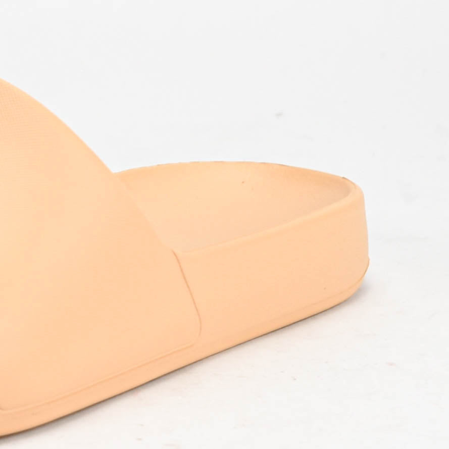 Peak Claquettes Confortables Beige Unisexe