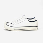 André Baskets Basses Toile Blanc Homme