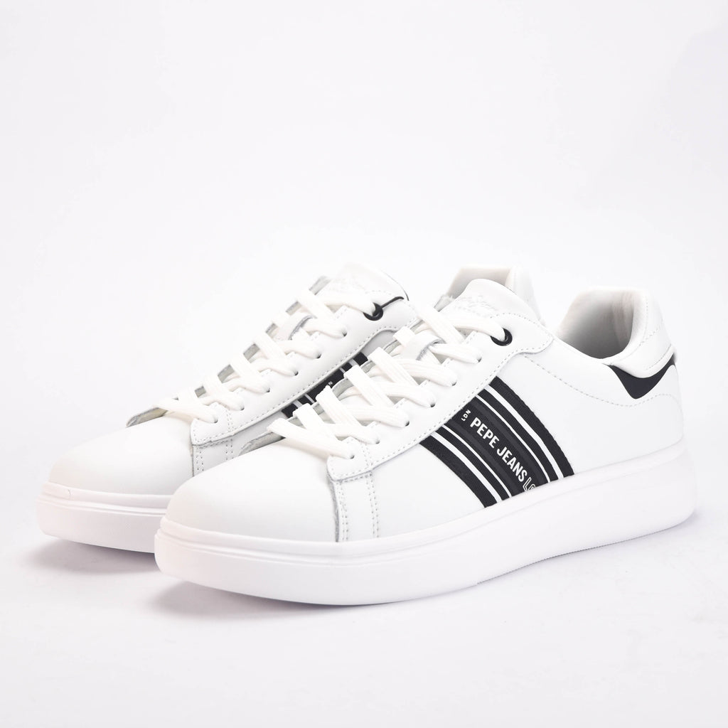 Pepe Jeans Baskets Basses Casual Blanc Homme