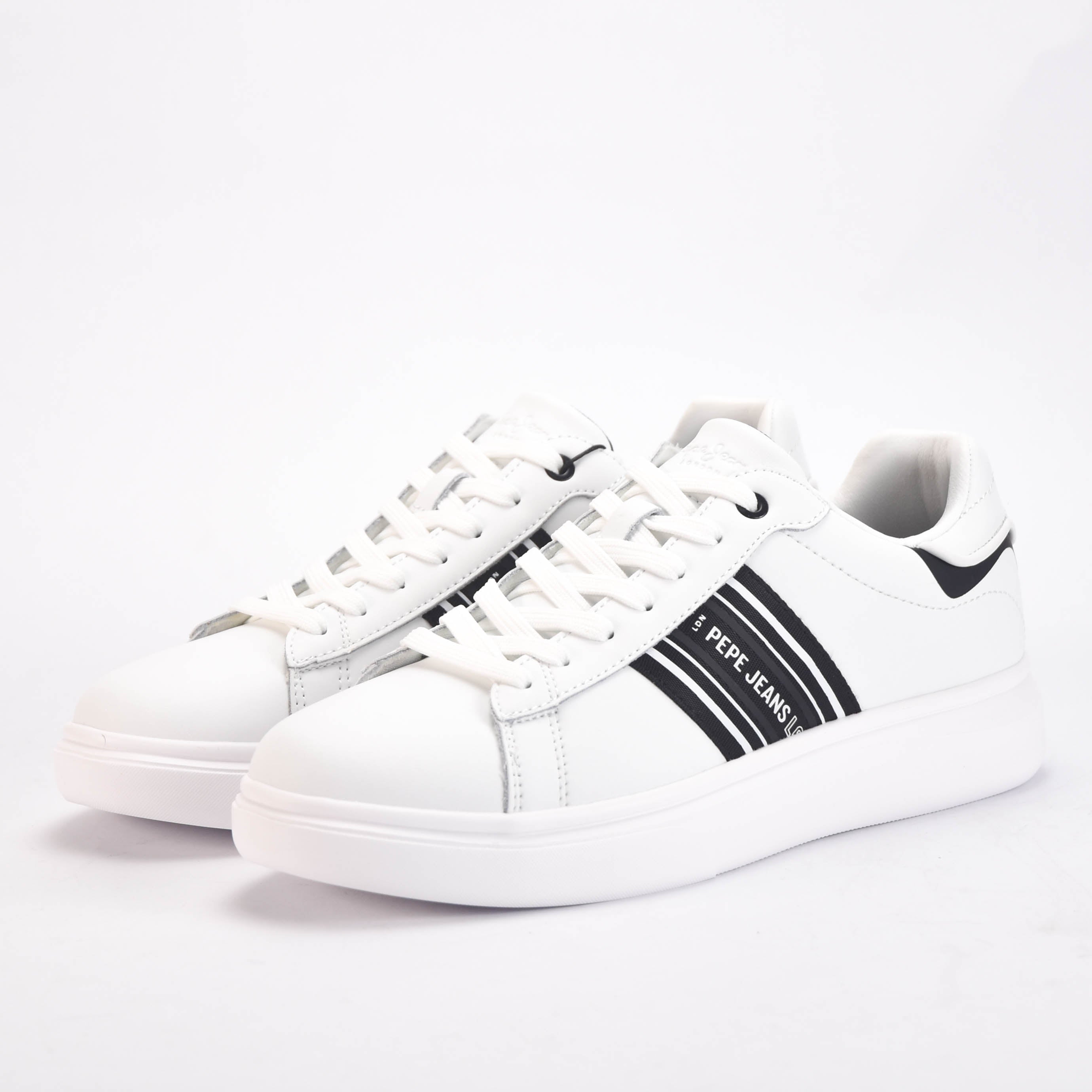 Pepe Jeans Baskets Basses Casual Blanc Homme