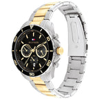 Tommy Hilfiger Montre Chronographe Bicolore Élégante Homme