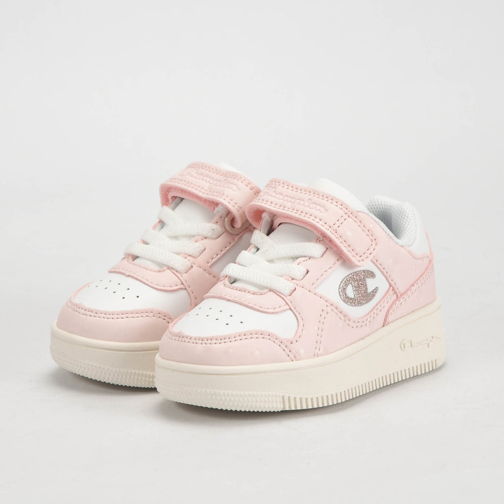Champion Baskets Rebound Platform Rose Bébé Fille