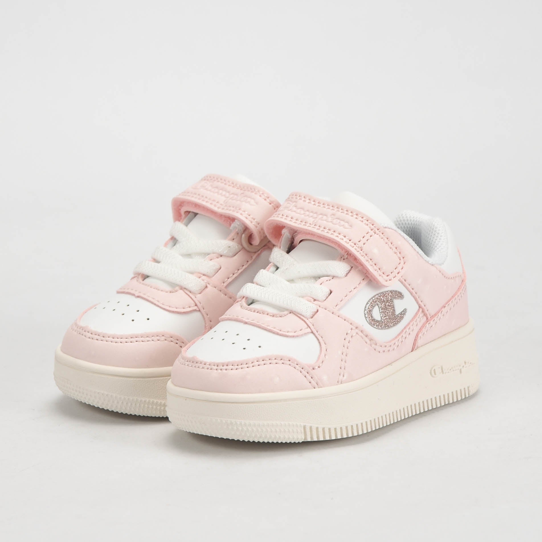 Champion Baskets Rebound Platform Rose Bébé Fille