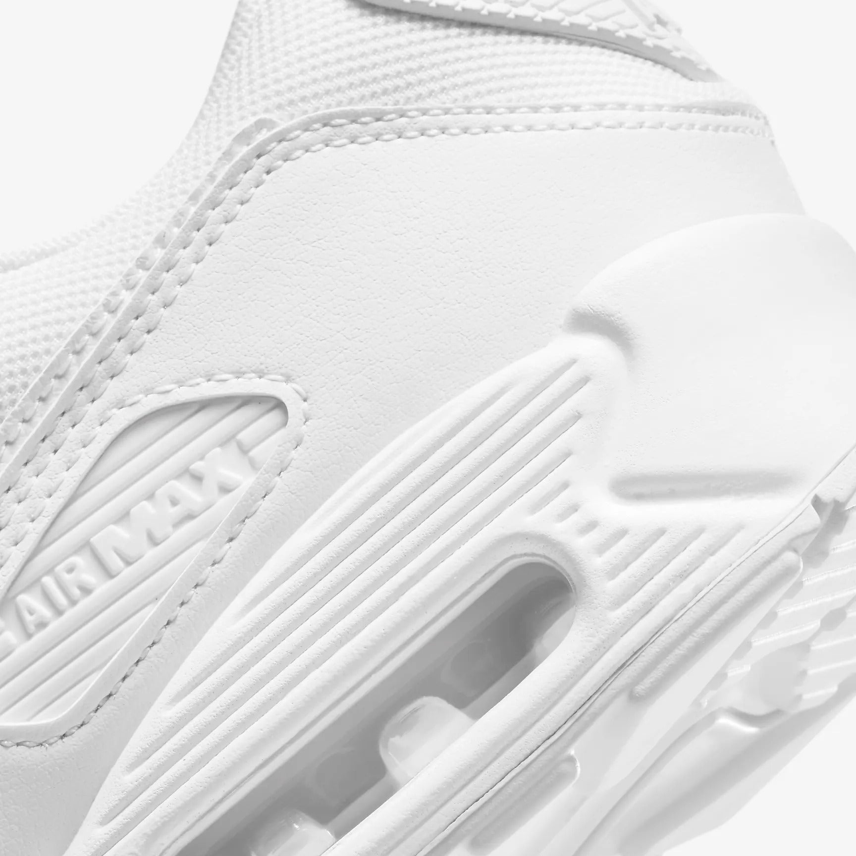 Nike Air Max 90 Baskets en Cuir Blanc Confortables