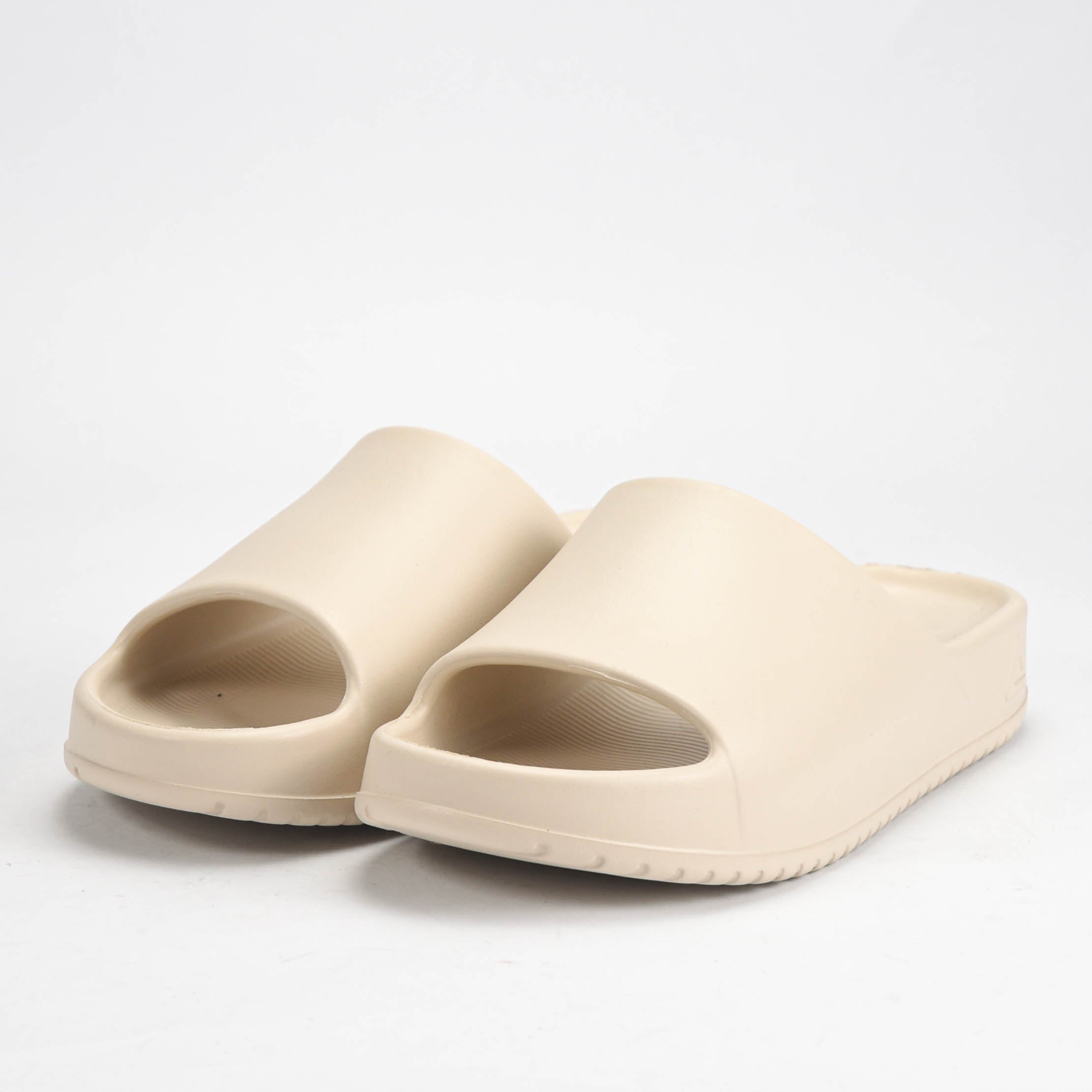 Peak Claquettes Confortables Beige Unisexe
