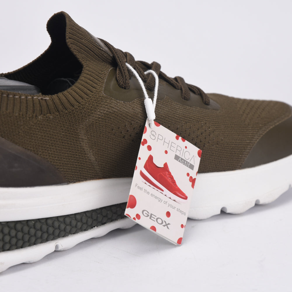 BASKET GEOX U SPHERICA VERT MILITAIRE ﻿ 6