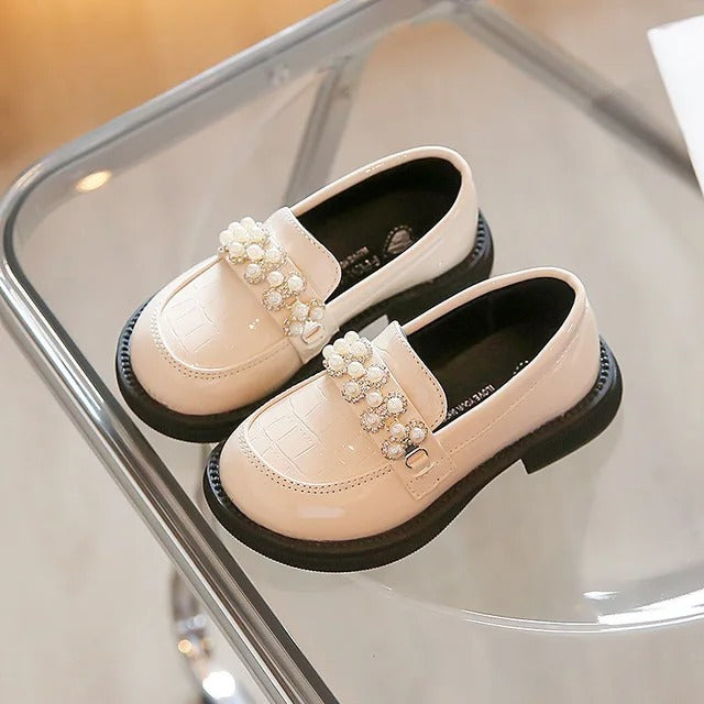 Kimland Mocassins Enfant Motif Crocodile Perles Fille