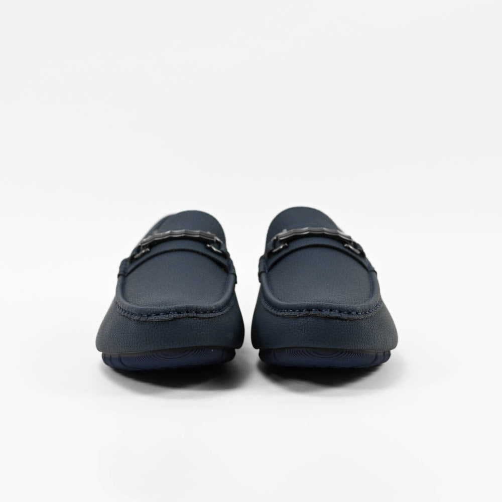 Kimland Mocassins Élégants Bleu Marine Homme