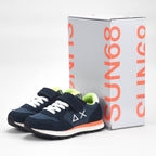 SUN68 Baskets Ally Velcro et Lacets Enfant