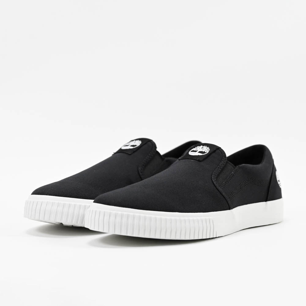 Timberland Slip-On Toile Noir Confortable Homme