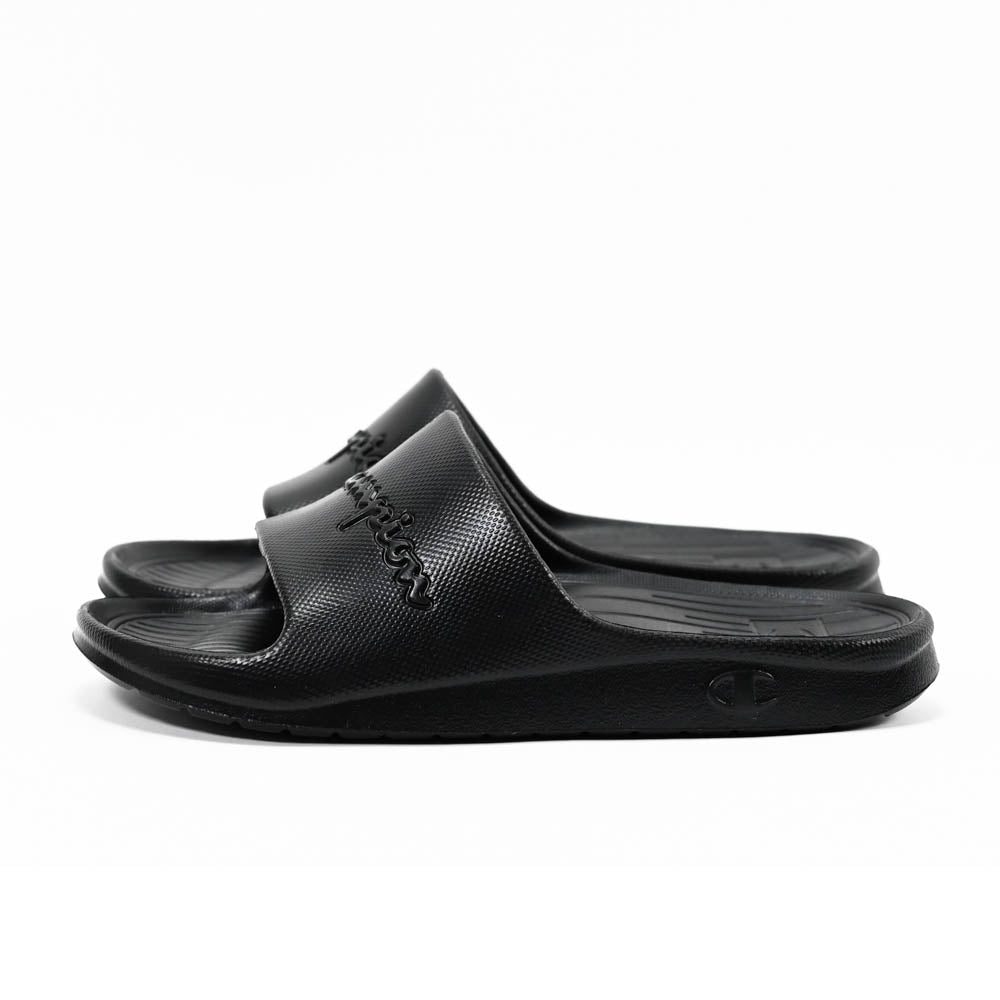 Champion Claquettes Logo Noir Confortable Homme