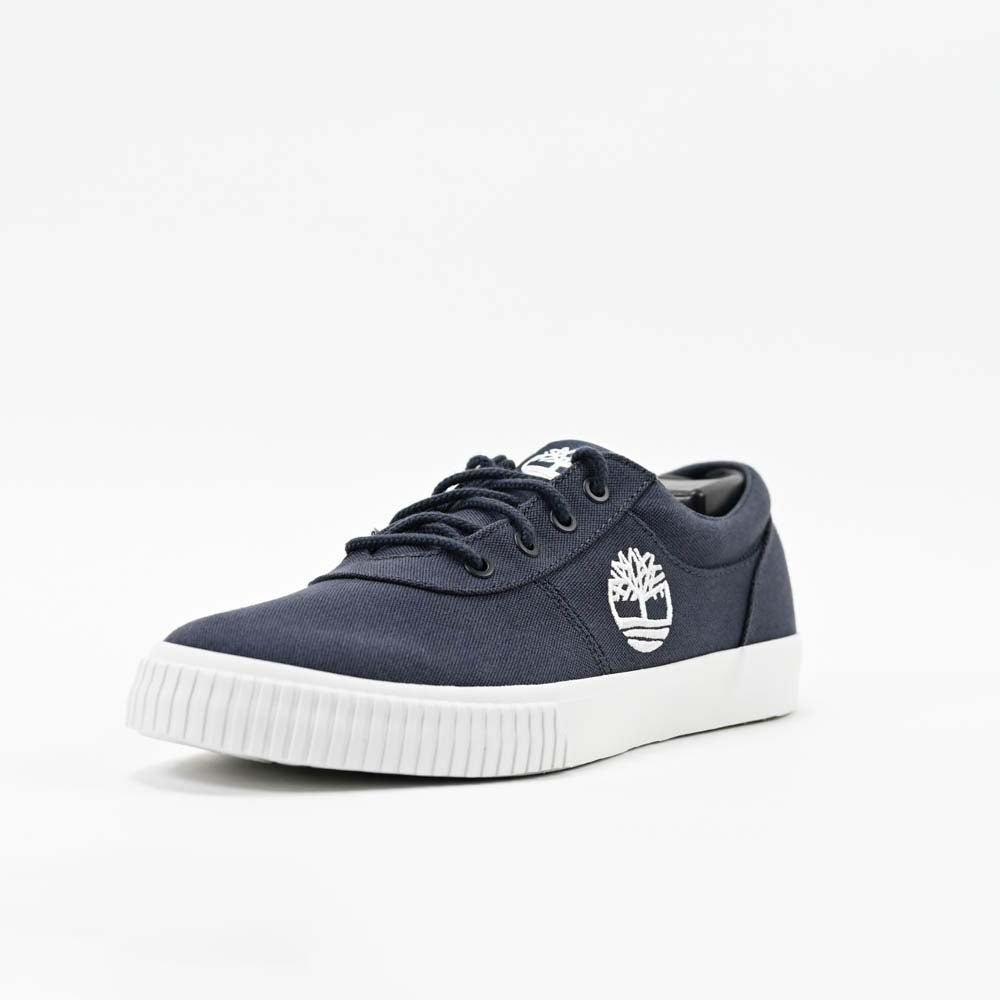 Timberland Baskets Basses en Toile Bleu Marine Homme