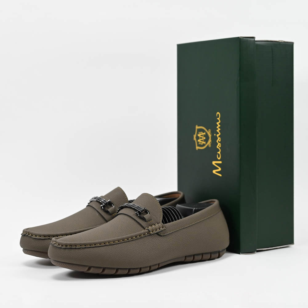 Massimo Mocassins Élégants en Cuir pour Homme