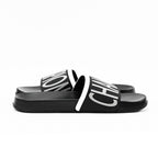 Champion Claquettes Logo Noir Confortable Homme