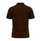 Depart Polo Marron Classique Homme