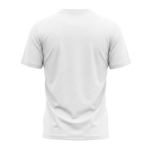 American College T-shirt Blanc Logo Imprimé Homme