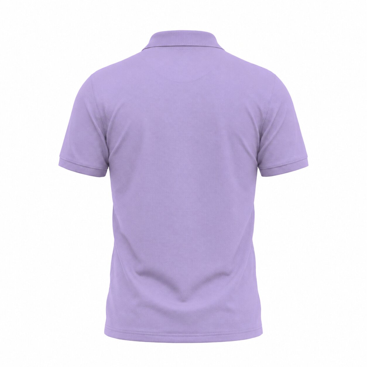 Départ Polo Homme Couleur Lilas Élégant