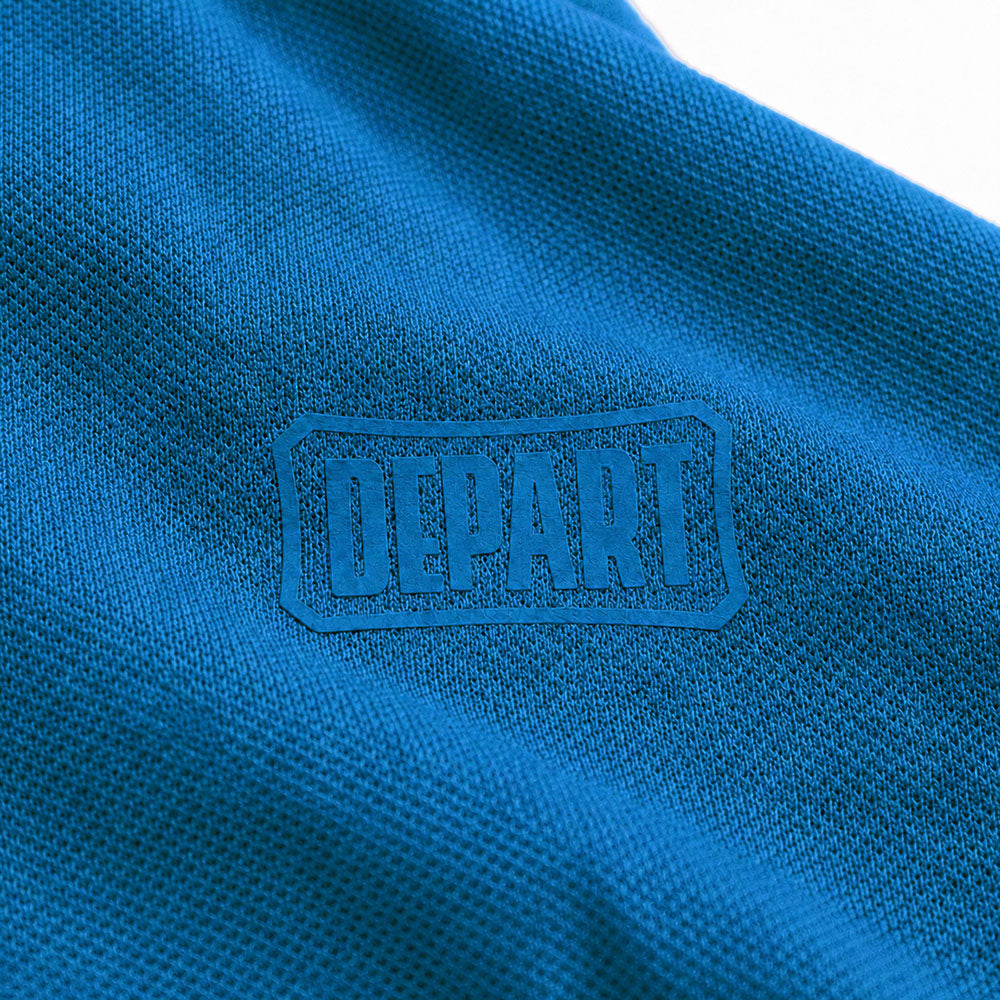 Kimland Polo Homme Bleu Élégant et Confortable