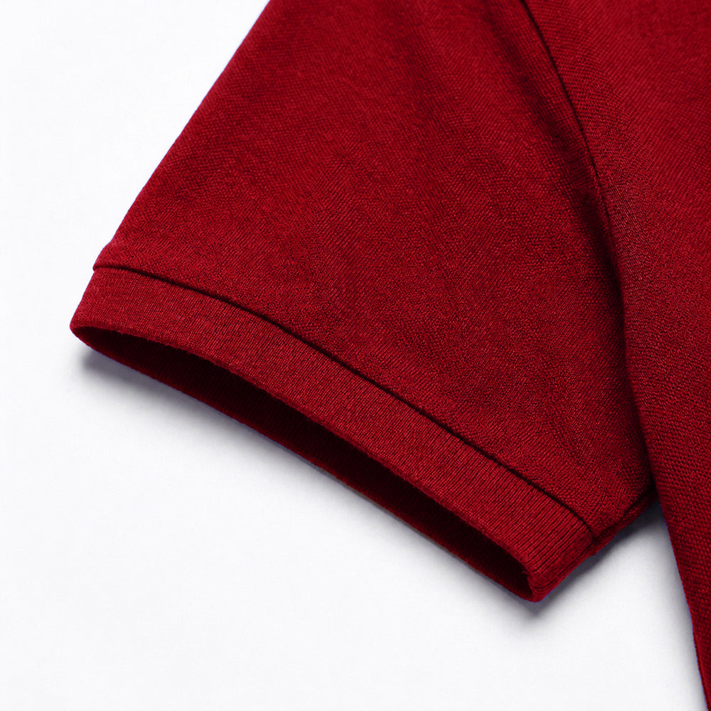 Depart Polo Homme Rouge Élégant et Confortable