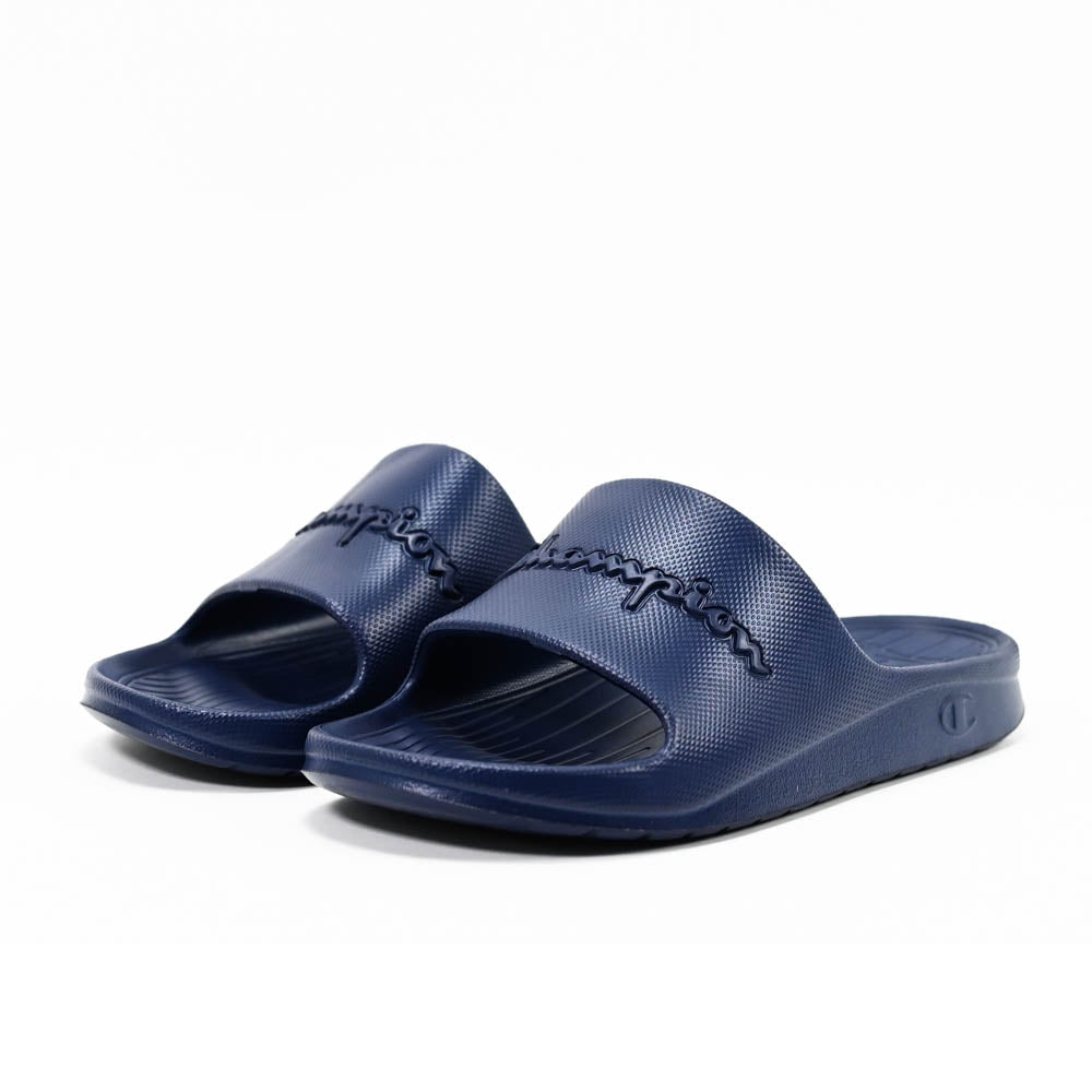 Champion Claquettes Logo Relief Confortables Homme