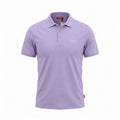Départ Polo Homme Couleur Lilas Élégant