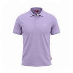 Départ Polo Homme Couleur Lilas Élégant