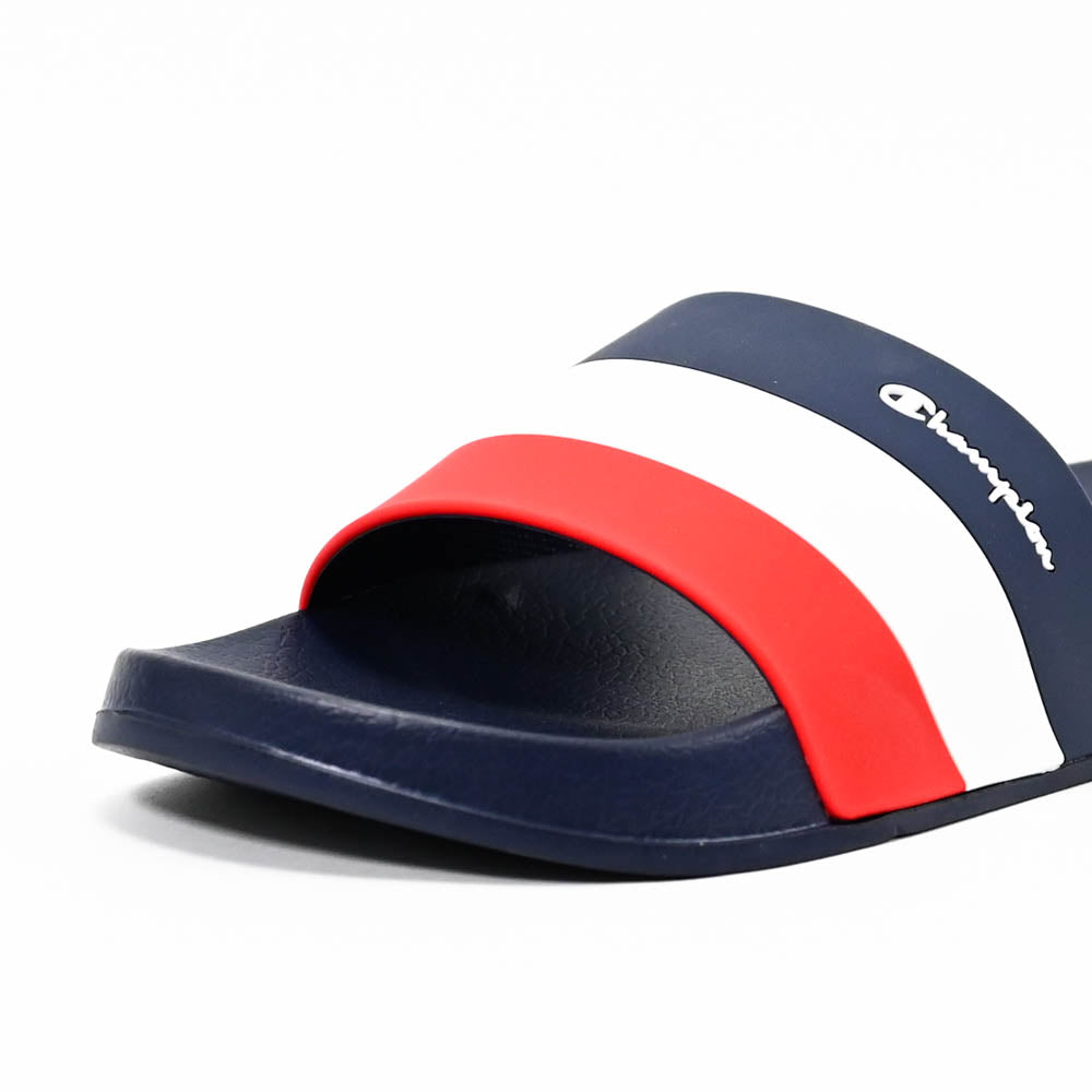 Champion Claquettes Tricolores Confortables Homme
