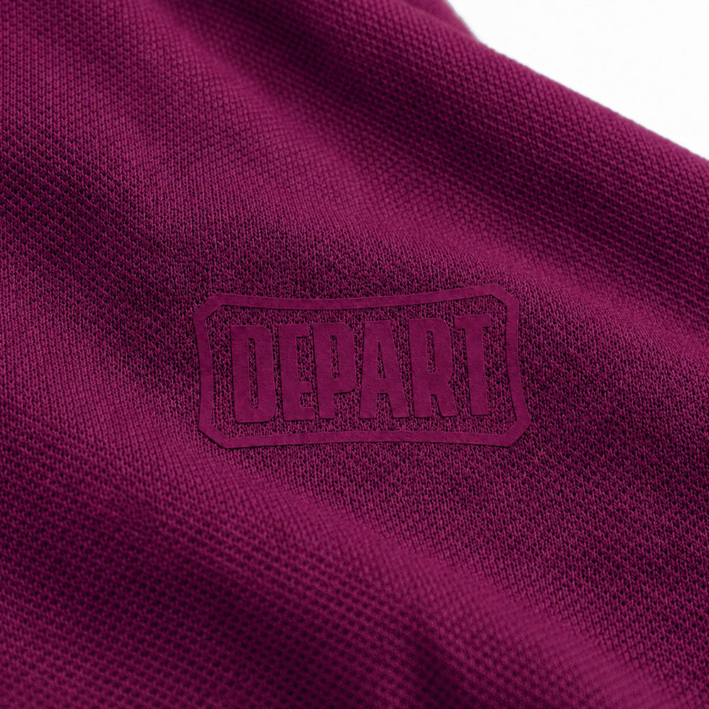 Depart Polo Homme Couleur Violette Élégant