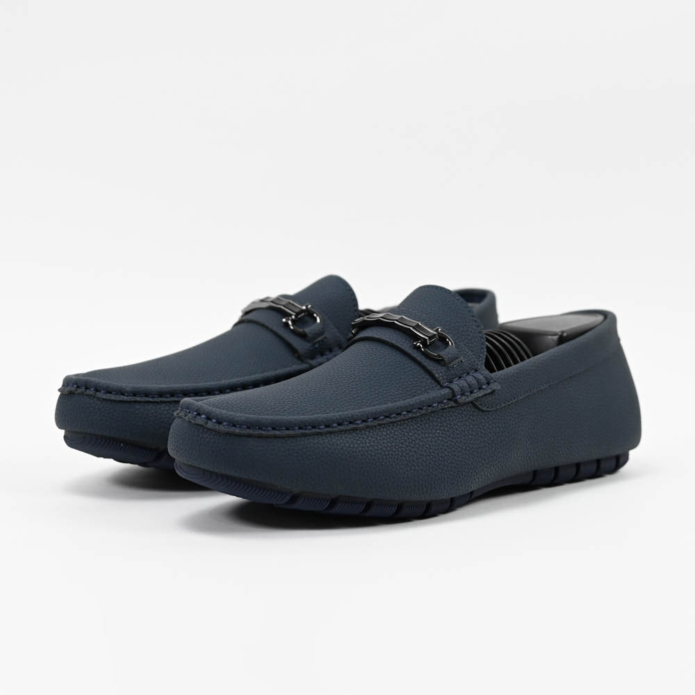 Kimland Mocassins Élégants Bleu Marine Homme