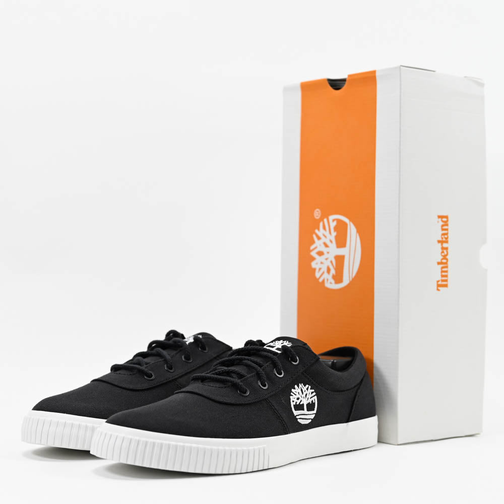 Timberland Baskets Basses en Toile Noir Homme