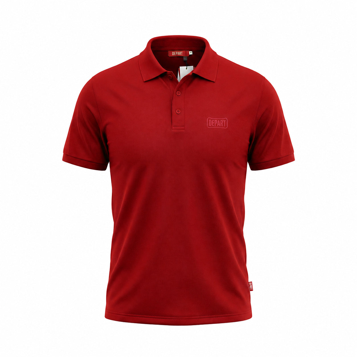 Depart Polo Homme Rouge Élégant et Confortable