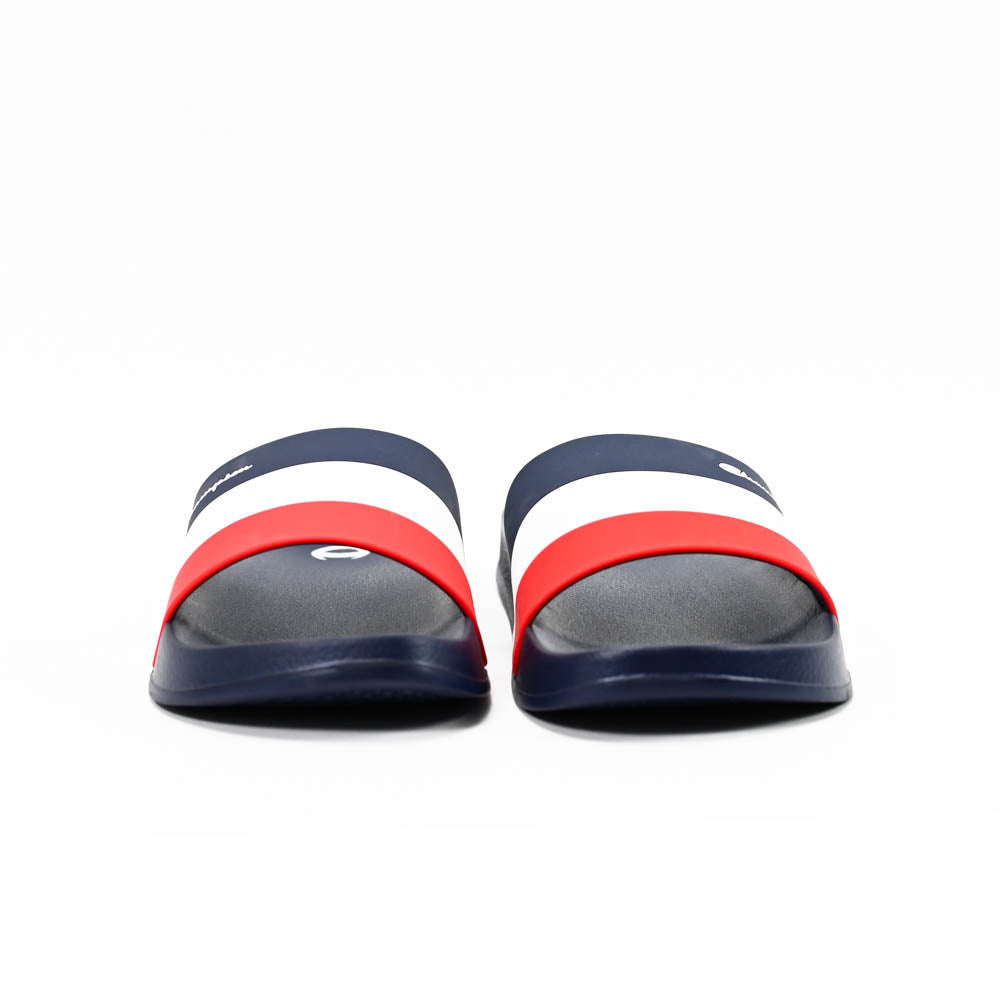 Champion Claquettes Tricolores Confortables Homme