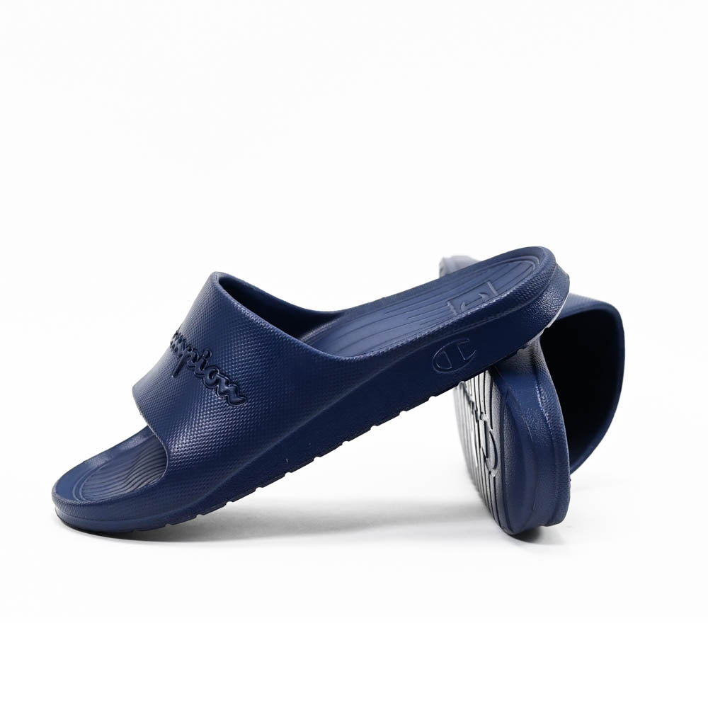 Champion Claquettes Logo Relief Confortables Homme