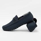 Kimland Mocassins Élégants Bleu Marine Homme