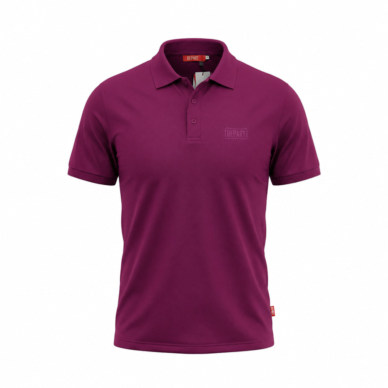 Depart Polo Homme Couleur Violette Élégant