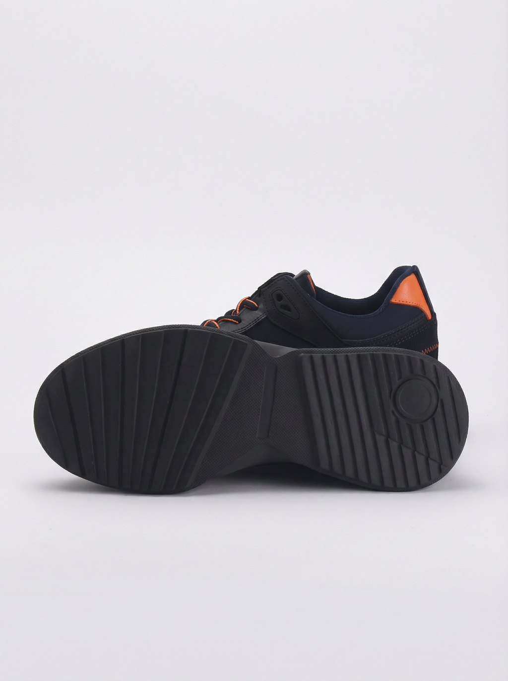 Harmont & Blaine Sneakers Casual Cuir Bleu Marine Homme