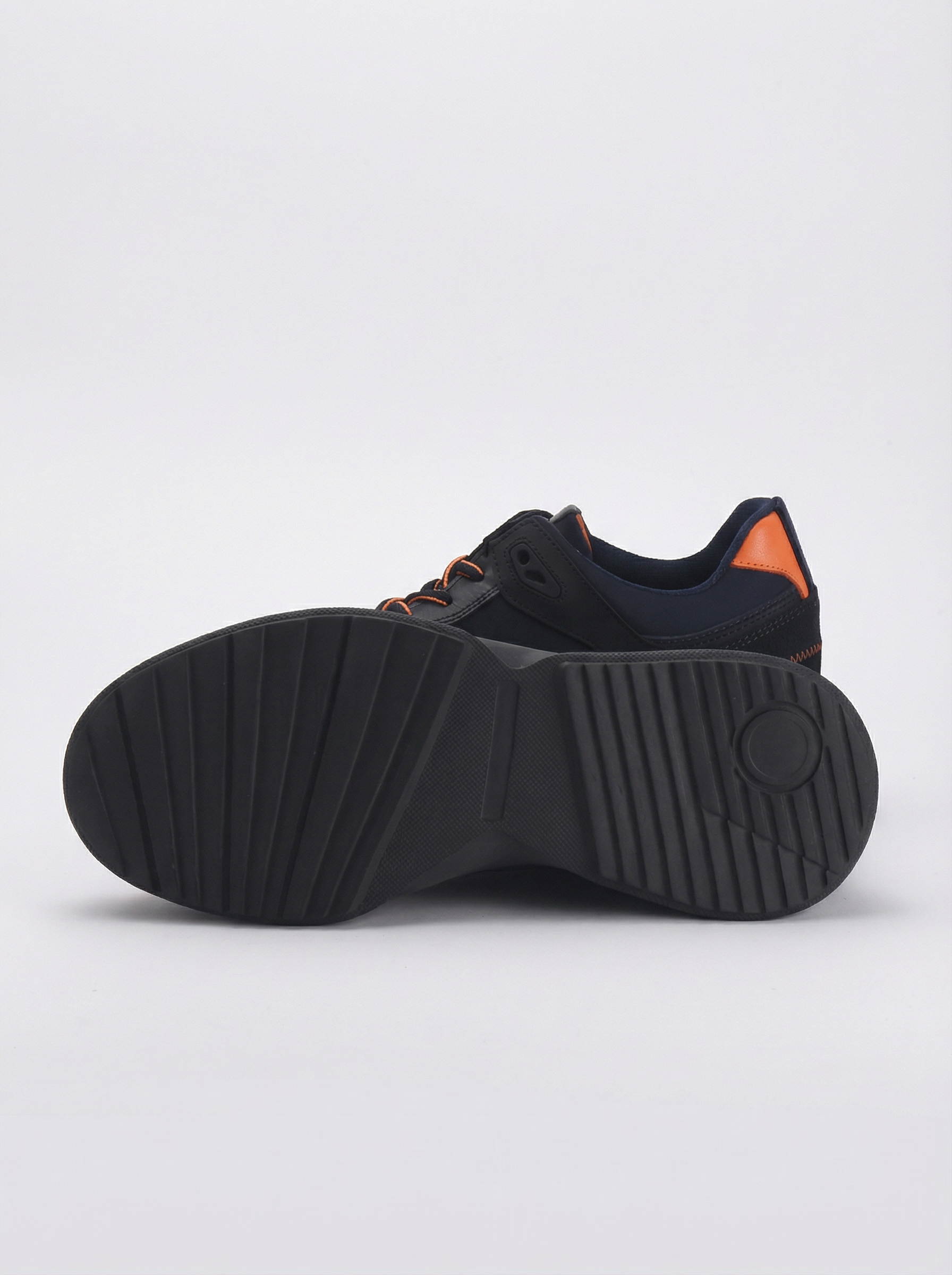 Harmont & Blaine Sneakers Casual Cuir Bleu Marine Homme