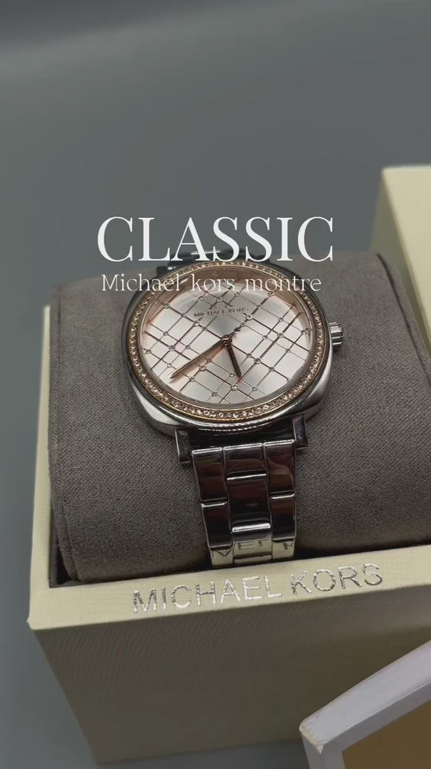 Michael Kors Montre Élégante Cadran Texturé Femme