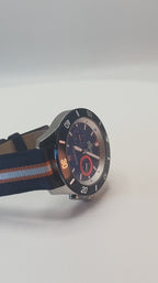 Montre Lacoste Chronographe Sportive Bracelet Tissu Homme