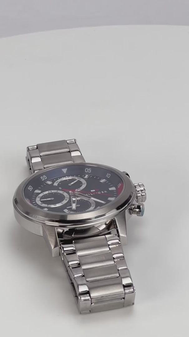 Tommy Hilfiger Montre Chronographe Acier Inoxydable Homme